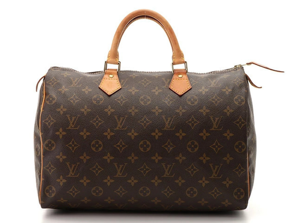 LOUIS VUITTON Monogram Speedy Handbag Boston Bag